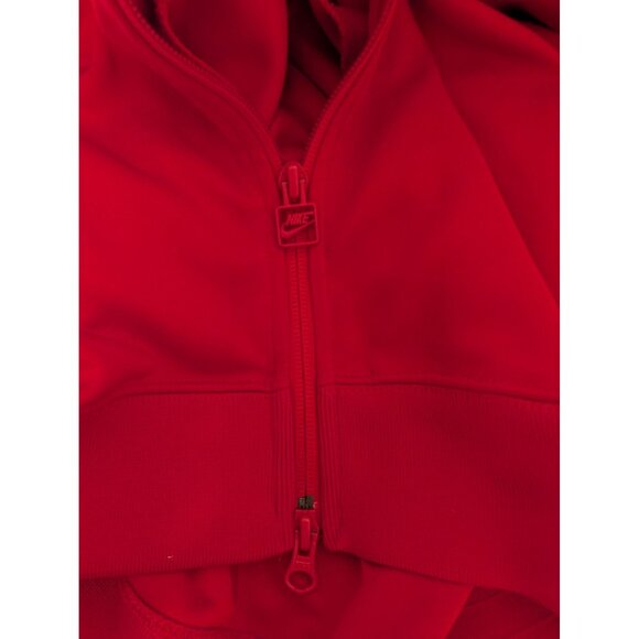 Nike Red Full-Zip Track Jacket Swoosh XL Activewear - Picture 3 of 5